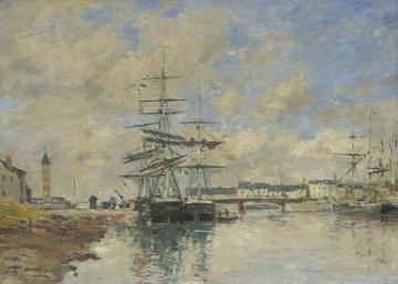 Deauville Artwork by Eugène-Louis Boudin