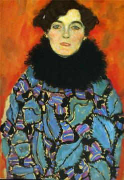 Portrait of Johanna Staude Artwork by Gustav Klimt