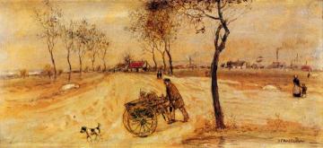 The Knife Grinder Artwork by Jean-François Raffaëlli