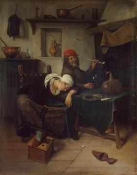 The Drinker Artwork by Jan Steen