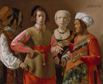 The Fortune Teller Artwork by Georges de la Tour
