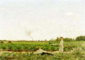 Outskirts of Lyon, France Artwork by Jean-François Raffaëlli