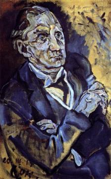 Max Schmidt Artwork by Oskar Kokoschka