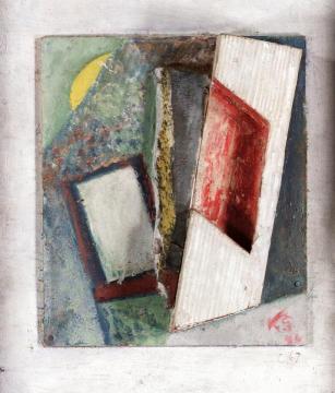 C67 Ancient Cave Artwork by Kurt Schwitters