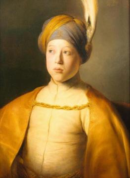 Portrait of a Boy in Persian Costume Artwork by Jan Lievens
