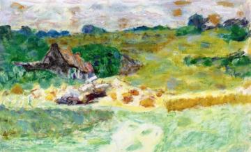 Normandy Landscape Artwork by Pierre Bonnard