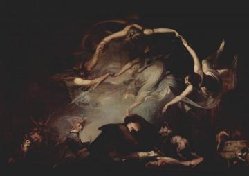 The Dream Of The Shepherd Artwork by Henry Fuseli