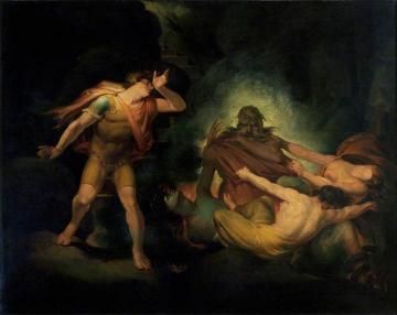 The Fire King Artwork by Henry Fuseli