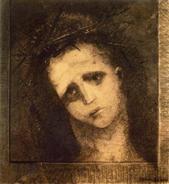 Christ Artwork by Odilon Redon