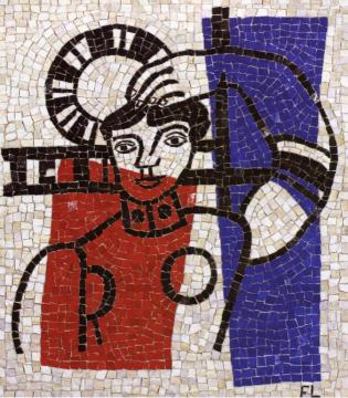 Marie, the Acrobat Artwork by Fernand Léger