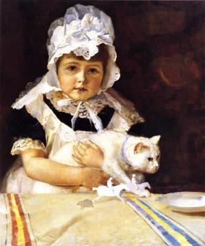 Miss Minna Simpson Artwork by Tom Roberts