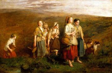 The Flowers Of The Forest Artwork by Sir William Quiller Orchardson