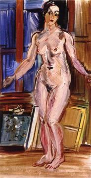 Standing Nude Artwork by Raoul Dufy