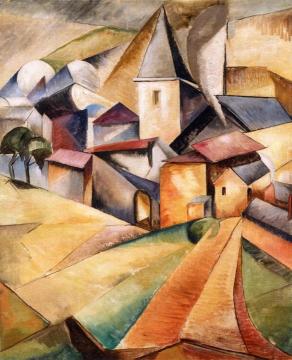 The Spanish Village Artwork by Marie Danforth Vassilieff