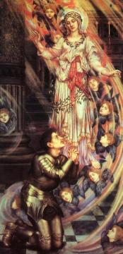 Our Lady of Peace Artwork by Evelyn de Morgan