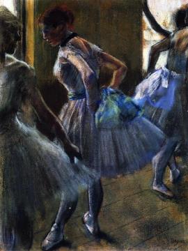 Preparation For Class Artwork by Edgar Degas