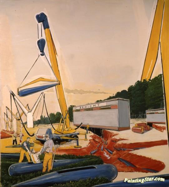 Schicht Artwork by Neo Rauch