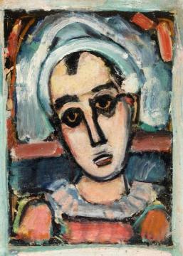Pierrot Artwork by Georges Rouault
