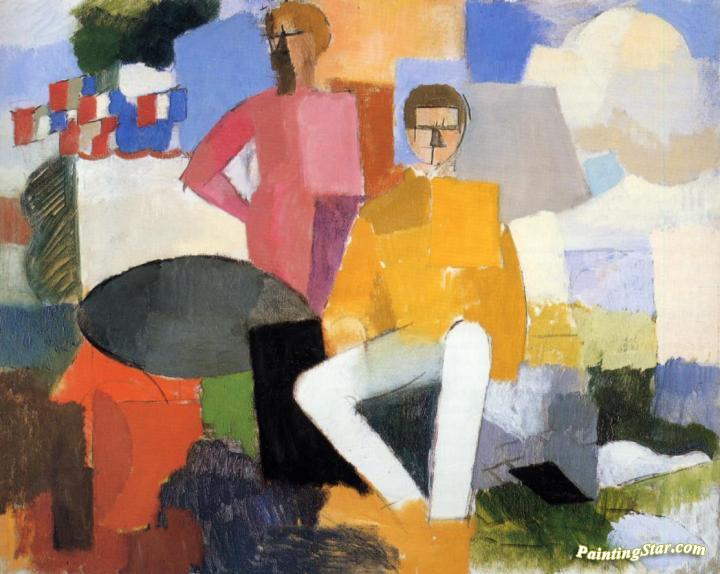 The Fourteenth of July Artwork by Roger de la Fresnaye