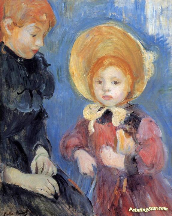 The Black Finger Bandage Artwork by Berthe Morisot