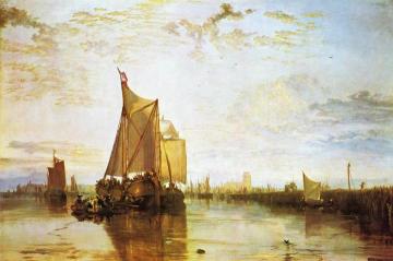 Dort, the Dort Packet-Boat from Rotterdam Bacalmed Artwork by Joseph Mallord William Turner