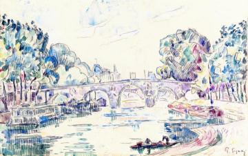 View of Paris Artwork by Paul Signac