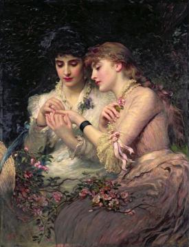 A Thorn Amidst Roses Artwork by James Sant