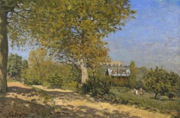 Near Louveciennes Artwork by Alfred Sisley