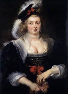 Helena Fourment Artwork by Peter Paul Rubens