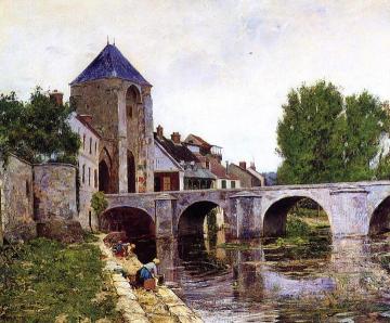 Grey Day, Moret Artwork by William Lamb Picknell