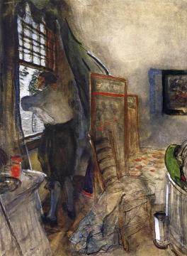 Peter the Great in the Palace of Monplaisir Artwork by Valentin Serov