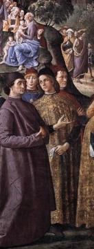 Baptism Of Christ [detail] Artwork by Pietro Perugino