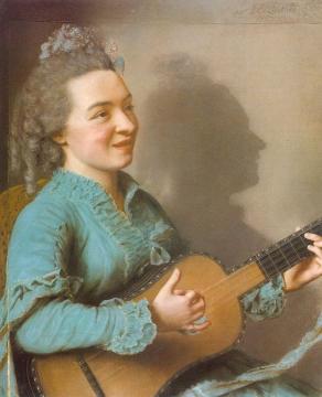 Portrait of Marie-Justine-Benoîte Favart-Duronceray Artwork by Jean Etienne Liotard