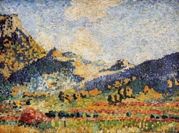 Les Petits, Montagnes Mauresques Artwork by Henri Edmond Cross