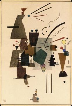 Warmed Cool Artwork by Paul Klee