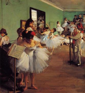 The Dance Class Artwork by Edgar Degas