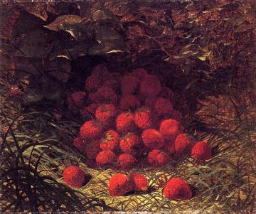 Strawberries Artwork by William Mason Brown