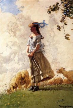 Fresh Air Artwork by Winslow Homer