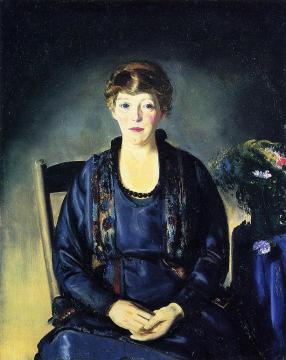 Portrait of Laura Artwork by George Wesley Bellows