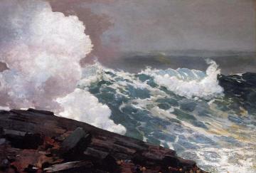 Northeaster Artwork by Winslow Homer