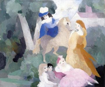In The Park Artwork by Marie Laurencin