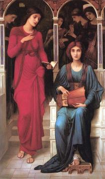 A Symphony Artwork by John Melhuish Strudwick