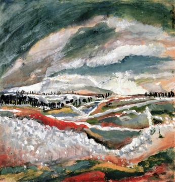 Trenches Before Reims I Artwork by Otto Dix