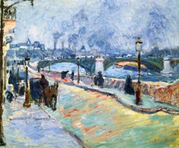The Quai De Paris Artwork by Raoul Dufy