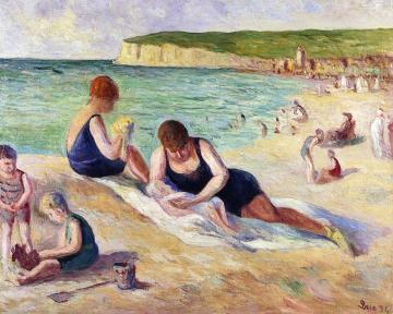 Le Treport Artwork by Maximilien Luce