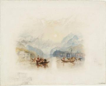Rogers's 'Italy' - Lake of Como I Artwork by Joseph Mallord William Turner