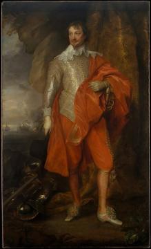 Robert Rich (1587-1658), Second Earl of Warwick Artwork by Anthony van Dyck