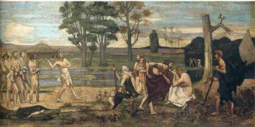 Patriotic Games Artwork by Pierre Puvis de Chavannes