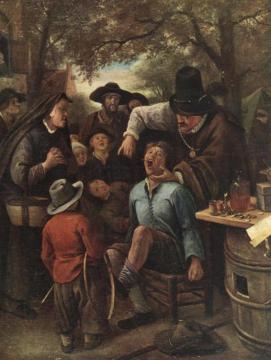 The Quackdoctor Artwork by Jan Steen