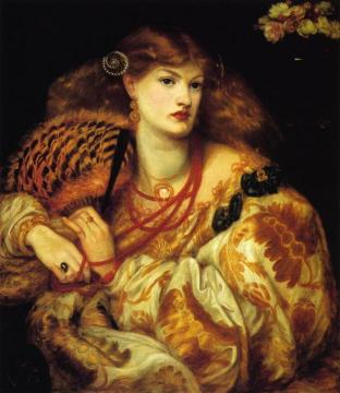 Monna Vanna Artwork by Dante Gabriel Rossetti